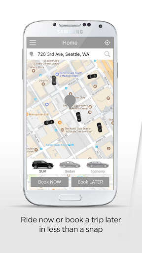 Run android online APK Ecar passenger app from MyAndroid or emulate Ecar passenger app using MyAndroid