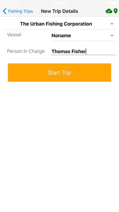 Emulate iPhone app eCatch Logbook using MyAndroid