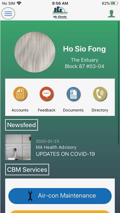 Emulate iPhone app ECC Condo using MyAndroid Emulate iPhone app ECC Condo using MyAndroid