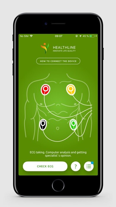 Emulate iPhone app ECG Dongle Home Edition using MyAndroid Emulate iPhone app ECG Dongle Home Edition using MyAndroid