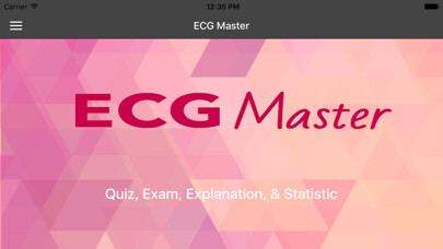 Emulate iPhone app ECG Master - Quiz, Exam, Explanation, Statistic using MyAndroid Emulate iPhone app ECG Master - Quiz, Exam, Explanation, Statistic using MyAndroid