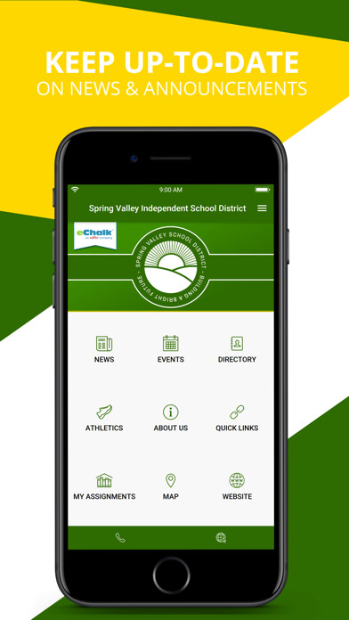Emulate iPhone app eChalk Valley ISD using MyAndroid Emulate iPhone app eChalk Valley ISD using MyAndroid