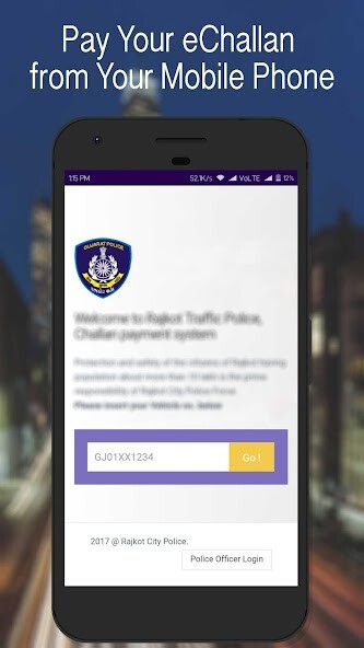 Emulate Android APK eChallan Ahmedabad
