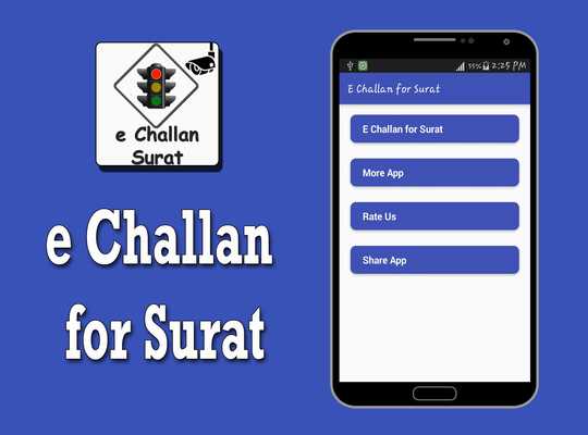 Emulate Android APK e Challan for Surat