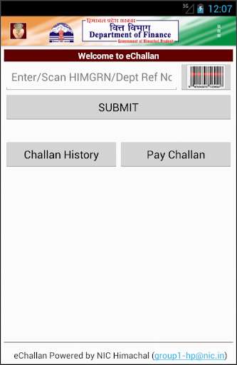 Run android online APK eChallan Online Govt. Receipts from MyAndroid or emulate eChallan Online Govt. Receipts using MyAndroid
