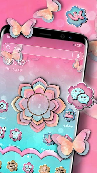 Run android online APK Echeveria Flower Launcher Theme from MyAndroid or emulate Echeveria Flower Launcher Theme using MyAndroid