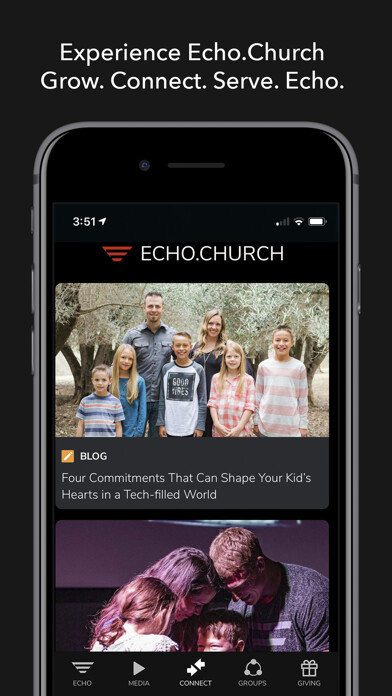 Emulate iPhone app Echo.Church using MyAndroid