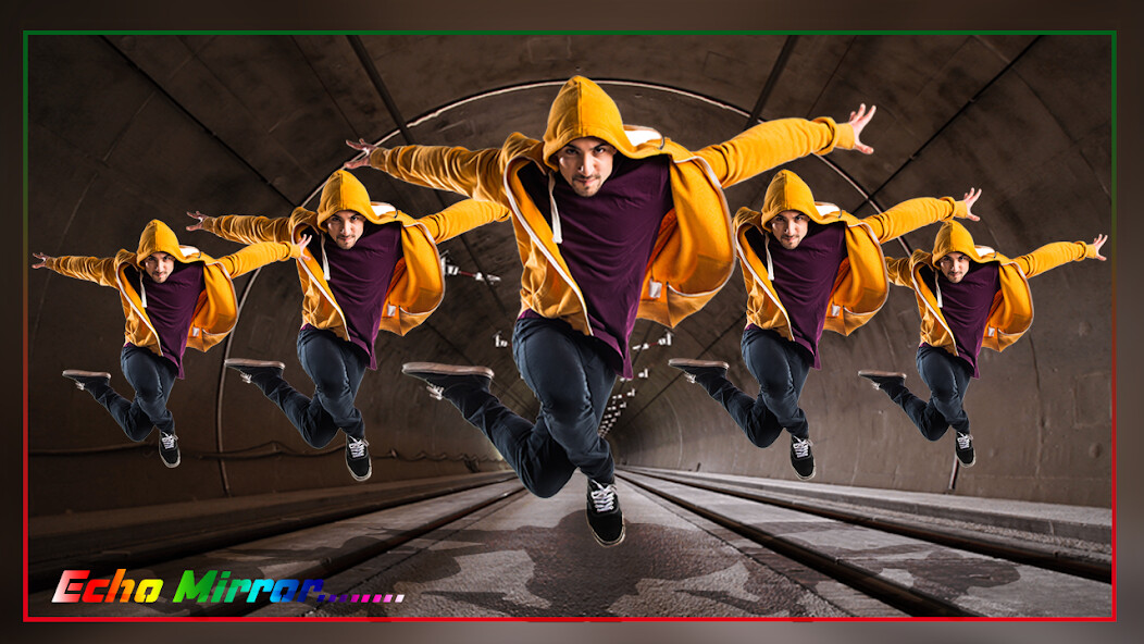 Run android online APK Echo Mirror Magic Effect  Background Editor from MyAndroid or emulate Echo Mirror Magic Effect  Background Editor using MyAndroid