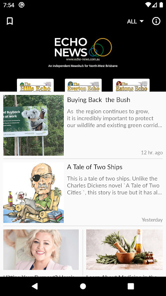Emulate iPhone app Echo News using MyAndroid Emulate iPhone app Echo News using MyAndroid