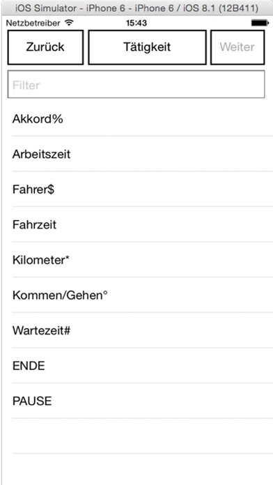 Emulate iPhone app ECHTZEIT - EZZM using MyAndroid Emulate iPhone app ECHTZEIT - EZZM using MyAndroid