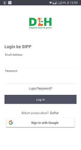 Run android online APK ECIS DLH Prov. Jabar from MyAndroid or emulate ECIS DLH Prov. Jabar using MyAndroid