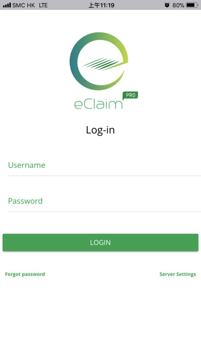 Emulate iPhone app eClaim Pro using MyAndroid