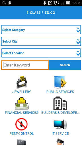 Run android online APK EClassified.co from MyAndroid or emulate EClassified.co using MyAndroid