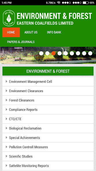Run android online APK ECL Environment App from MyAndroid or emulate ECL Environment App using MyAndroid