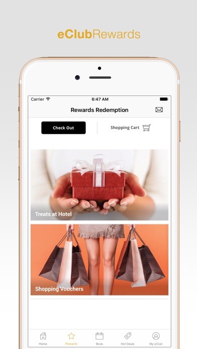 Emulate iPhone app eClub Rewards using MyAndroid