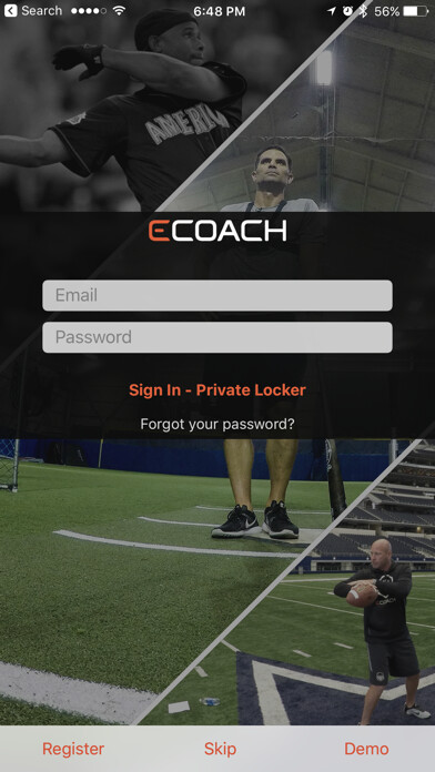 Emulate iPhone app eCoach - Video Coaching using MyAndroid