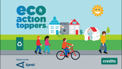 Emulate iPhone app Eco Action Toppers using MyAndroid