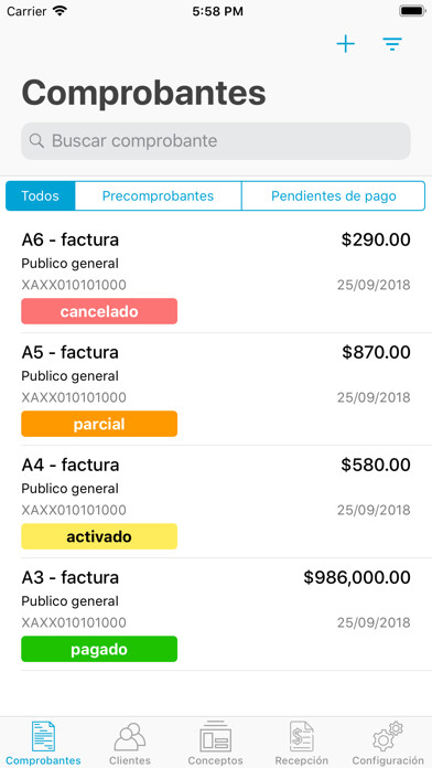 Emulate iPhone app ecofactura using MyAndroid Emulate iPhone app ecofactura using MyAndroid