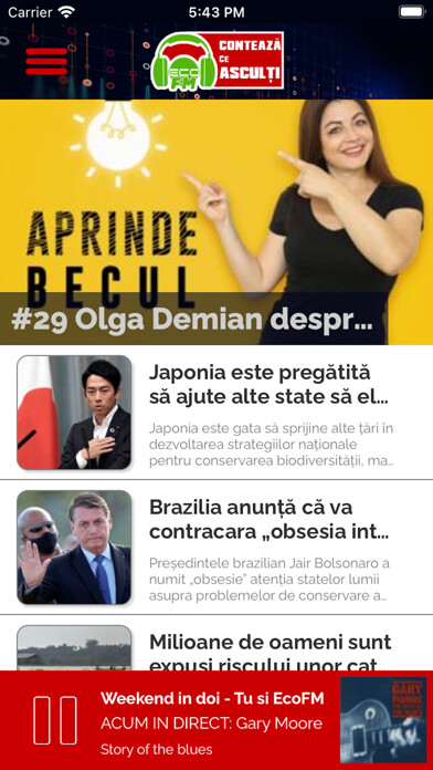 Emulate iPhone app EcoFM Moldova using MyAndroid Emulate iPhone app EcoFM Moldova using MyAndroid
