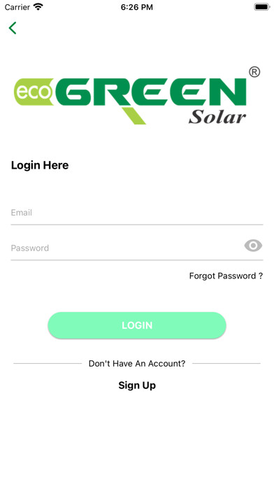 Emulate iPhone app Eco Green Solar using MyAndroid Emulate iPhone app Eco Green Solar using MyAndroid
