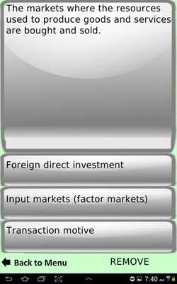 Emulate Android APK Economics Flashcards by FEH