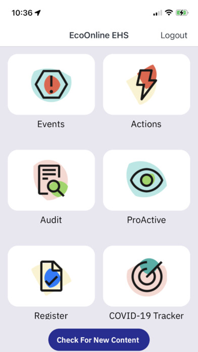 Emulate iPhone app EcoOnline EHS Mobile App using MyAndroid
