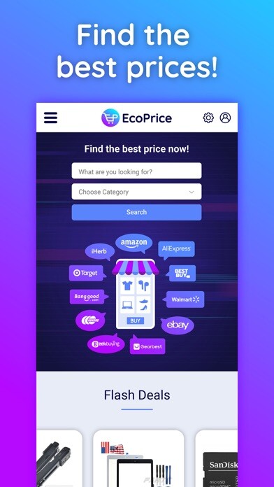 Emulate iPhone app EcoPrice - compare prices using MyAndroid Emulate iPhone app EcoPrice - compare prices using MyAndroid