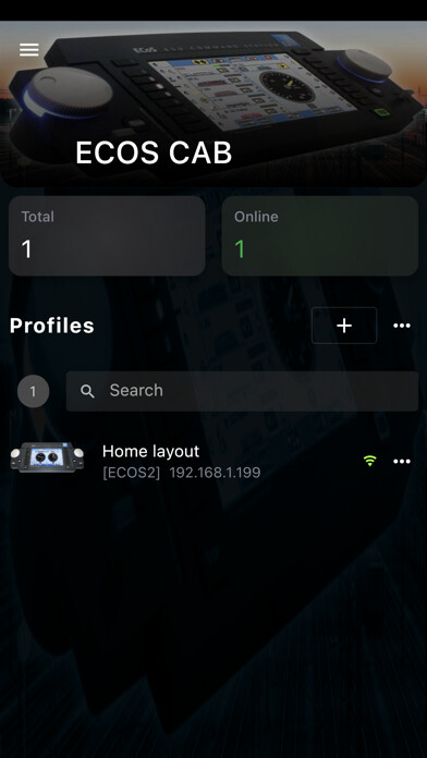 Emulate iPhone app ECoS Cab using MyAndroid