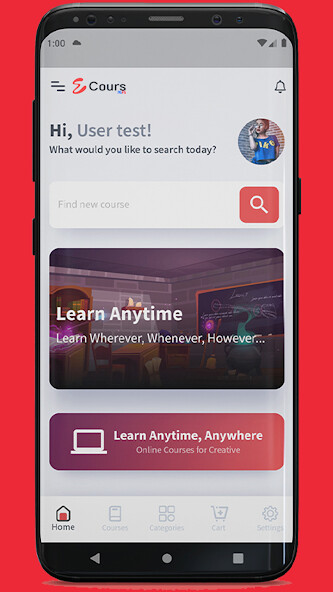 Run android online APK eCours Nsfs from MyAndroid or emulate eCours Nsfs using MyAndroid