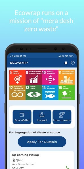 Run android online APK Ecowrap - Waste Management App from MyAndroid or emulate Ecowrap - Waste Management App using MyAndroid
