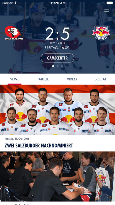 Emulate iPhone app EC Red Bull Salzburg using MyAndroid Emulate iPhone app EC Red Bull Salzburg using MyAndroid