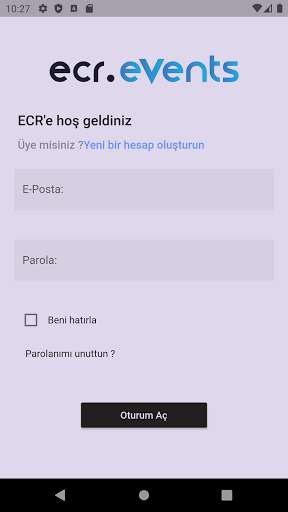 Run android online APK ECR EVENTS from MyAndroid or emulate ECR EVENTS using MyAndroid