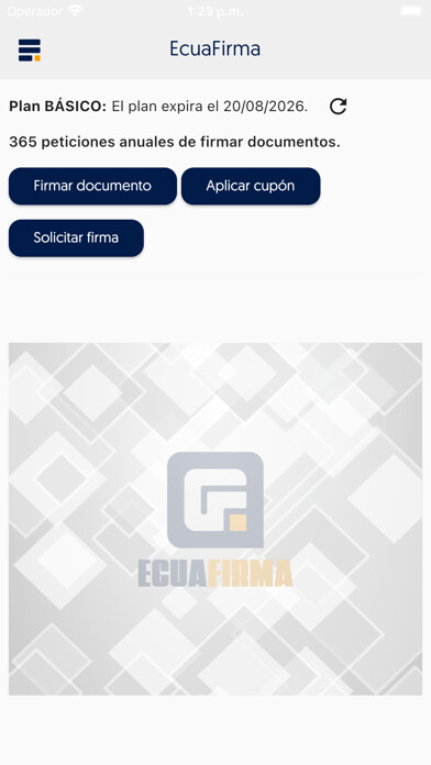 Emulate iPhone app EcuaFirma using MyAndroid