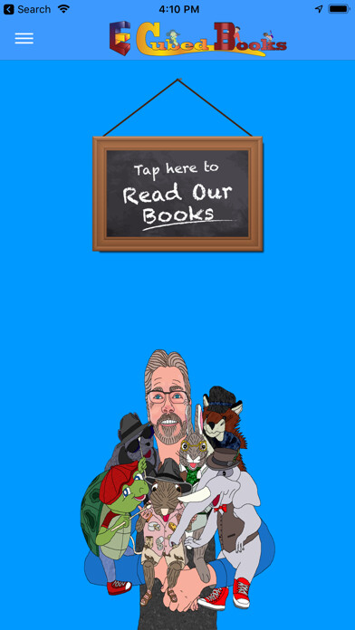 Emulate iPhone app E-Cubed Books using MyAndroid