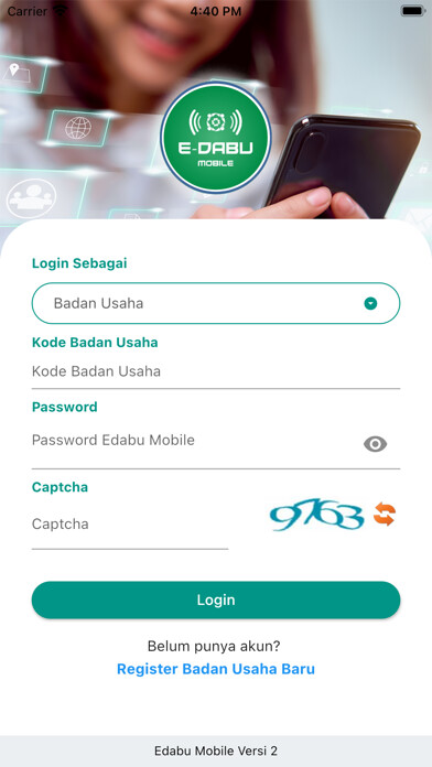 Run android online APK Edabu Mobile from MyAndroid or emulate Edabu Mobile using MyAndroid