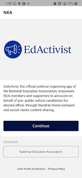 Emulate iPhone app EdActivist using MyAndroid Emulate iPhone app EdActivist using MyAndroid