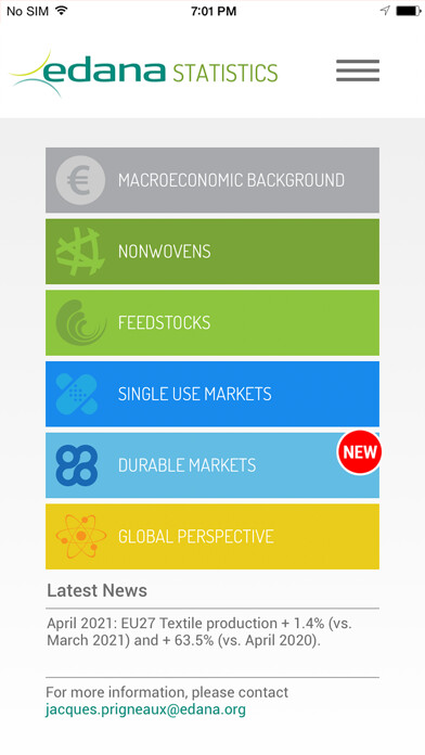 Emulate iPhone app EDANA Statistics using MyAndroid Emulate iPhone app EDANA Statistics using MyAndroid