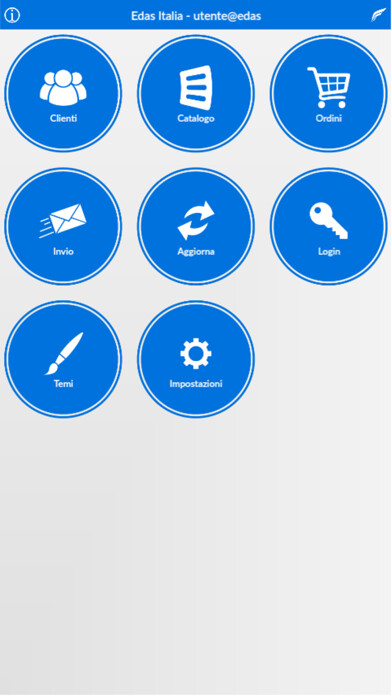 Emulate iPhone app Edas Italia using MyAndroid