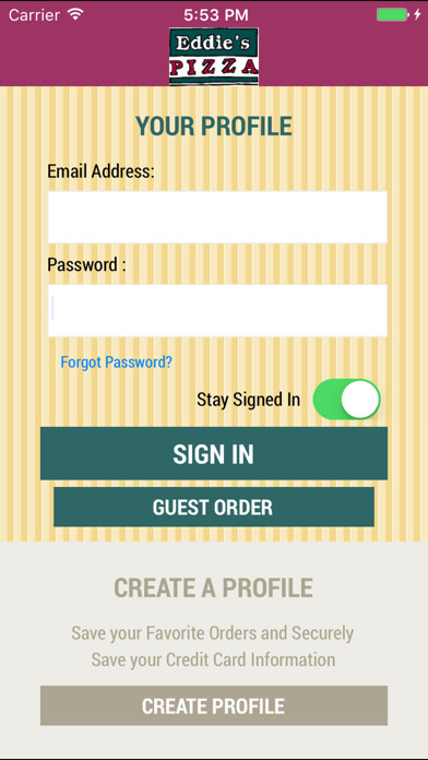 Emulate iPhone app Eddie’s Pizza using MyAndroid Emulate iPhone app Eddie’s Pizza using MyAndroid