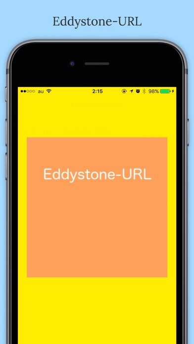 Emulate iPhone app Eddystone-URL on Browser using MyAndroid