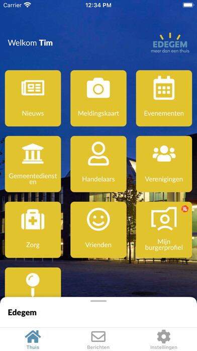Emulate iPhone app Edegem using MyAndroid