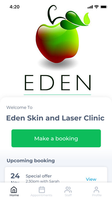 Run android online APK Eden Skin and Laser Clinic from MyAndroid or emulate Eden Skin and Laser Clinic using MyAndroid