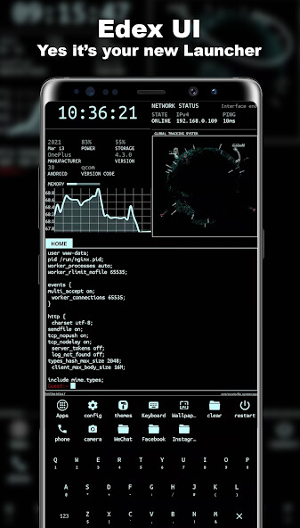Run android online APK eDex UI Launcher from MyAndroid or emulate eDex UI Launcher using MyAndroid Run android online APK eDex UI Launcher from MyAndroid or emulate eDex UI Launcher using MyAndroid