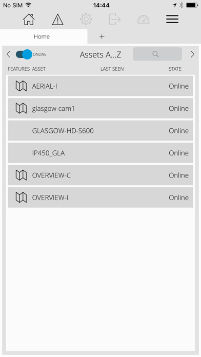 Emulate iPhone app EdgeVis Client using MyAndroid