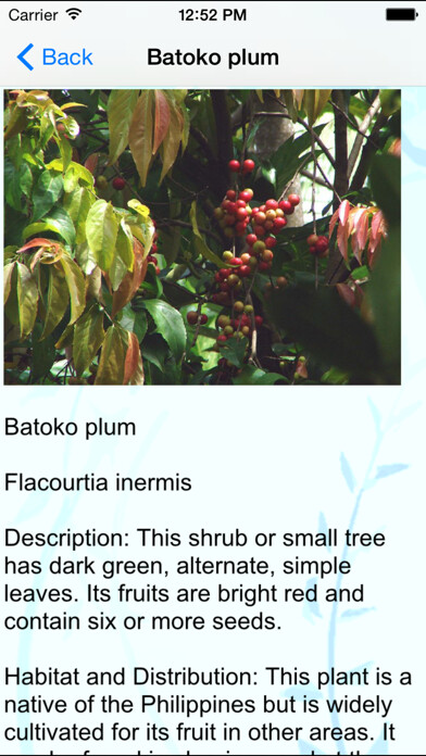 Emulate iPhone app Edible and Poisonous Plants using MyAndroid Emulate iPhone app Edible and Poisonous Plants using MyAndroid