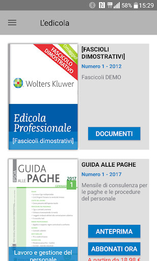 Run android online APK Edicola Professionale from MyAndroid or emulate Edicola Professionale using MyAndroid