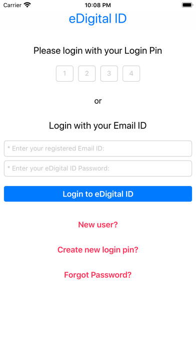 Emulate iPhone app eDigital ID using MyAndroid Emulate iPhone app eDigital ID using MyAndroid