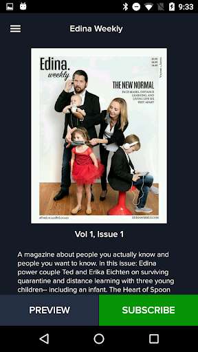 Run android online APK Edina Weekly from MyAndroid or emulate Edina Weekly using MyAndroid