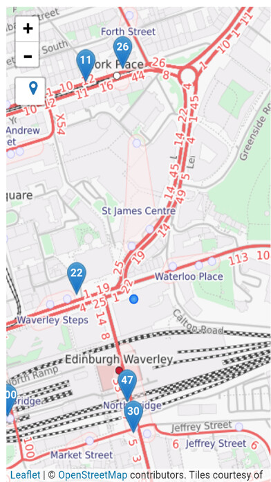 Emulate iPhone app Edinburgh Lothian Bus Tracker using MyAndroid Emulate iPhone app Edinburgh Lothian Bus Tracker using MyAndroid