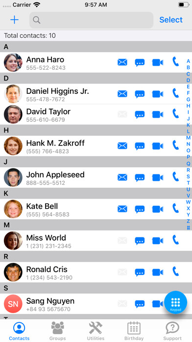 Emulate iPhone app Edit Contact Pro using MyAndroid Emulate iPhone app Edit Contact Pro using MyAndroid